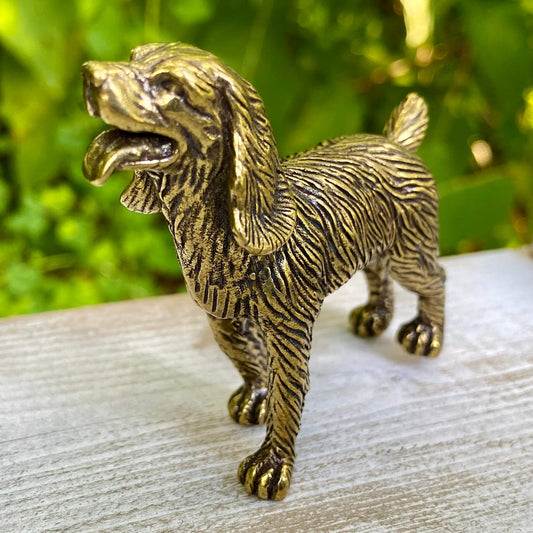 Solid Brass Cocker Spaniel – Symbol of Gentleness, Devotion & Affection