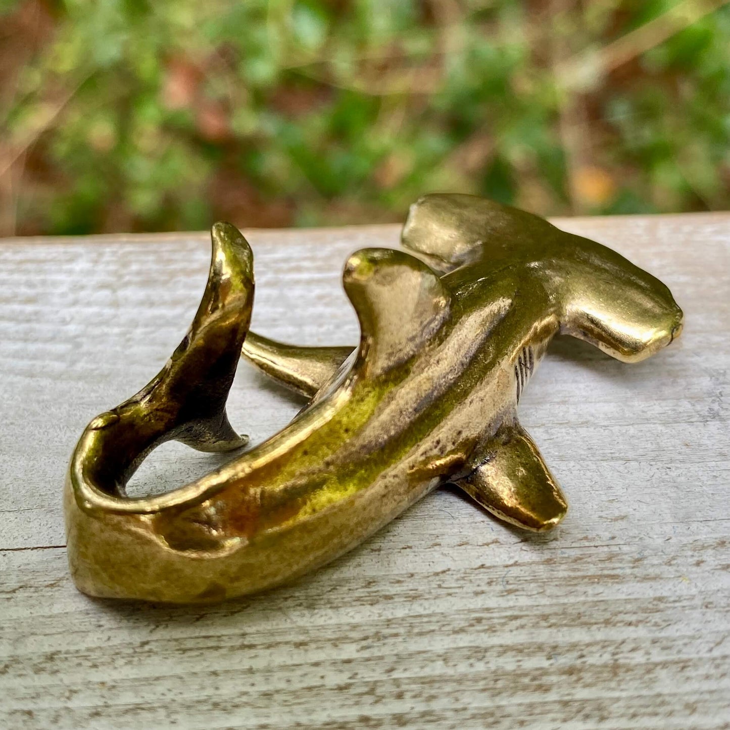 Solid Brass Hammerhead Shark – Symbol of Perception, Adaptability & Strength