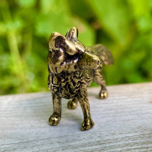 Solid Brass Fox – Symbol of Cleverness, Adaptability & Trickery