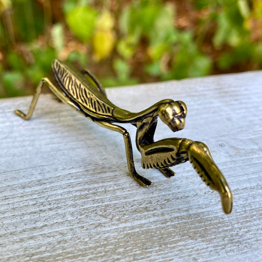 Brass Praying Mantis