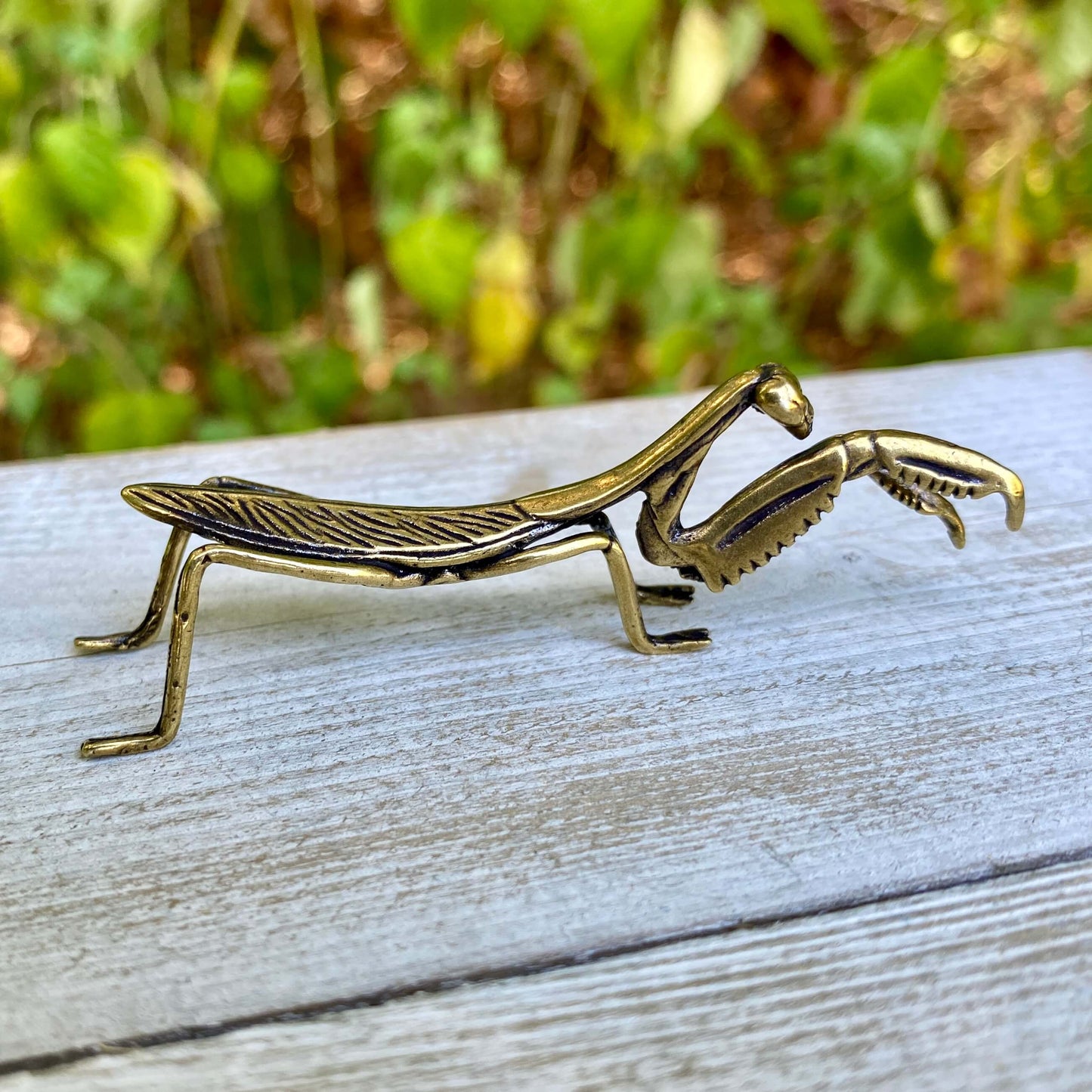 Brass Praying Mantis